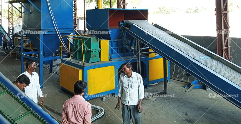 The Copper Aluminium Radiator Shredding Machine In India