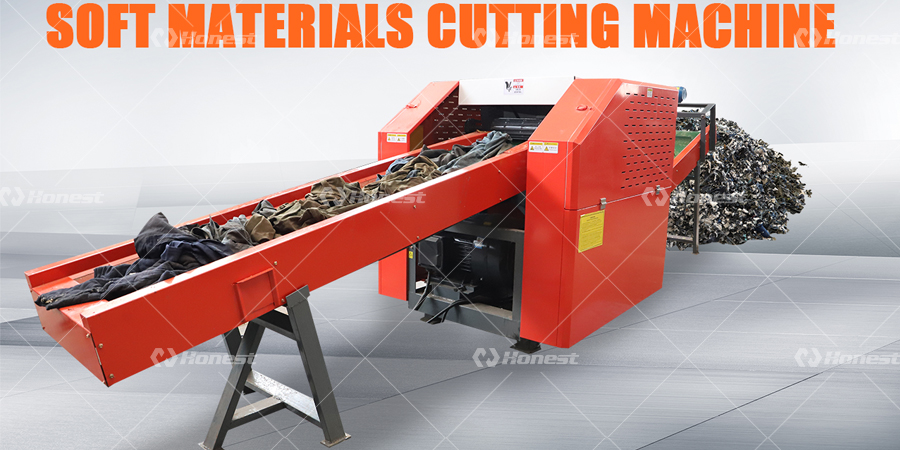 soft material shredder machine