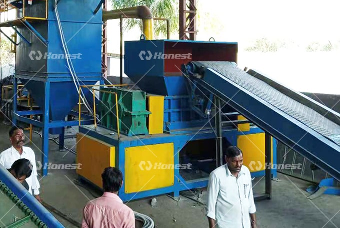The Copper Aluminium Radiator Shredding Machine In India