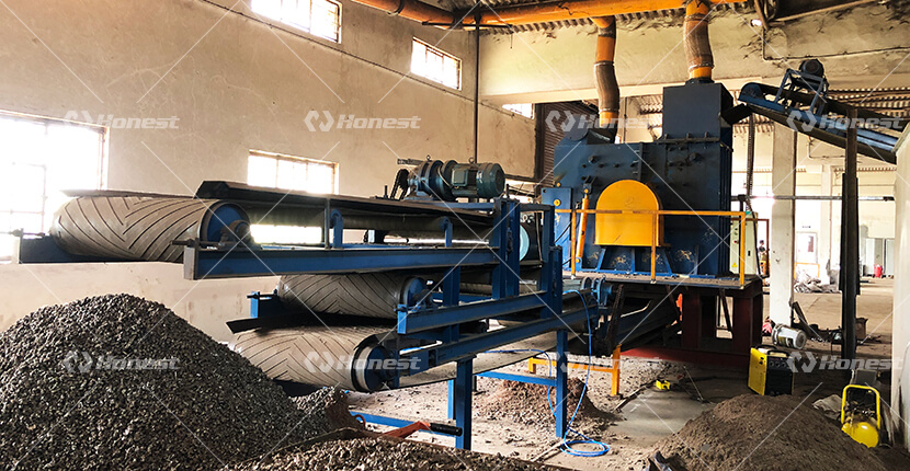 The Scrap Motor Hammer Mill Crusher In India