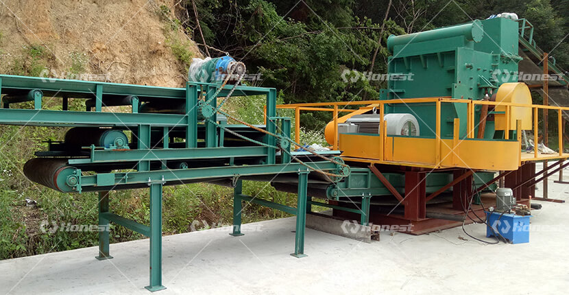 The Scrap Motor Rotor Metal Hammer Mill In Japan