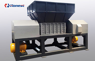 Wide application of double shaft metal shredder